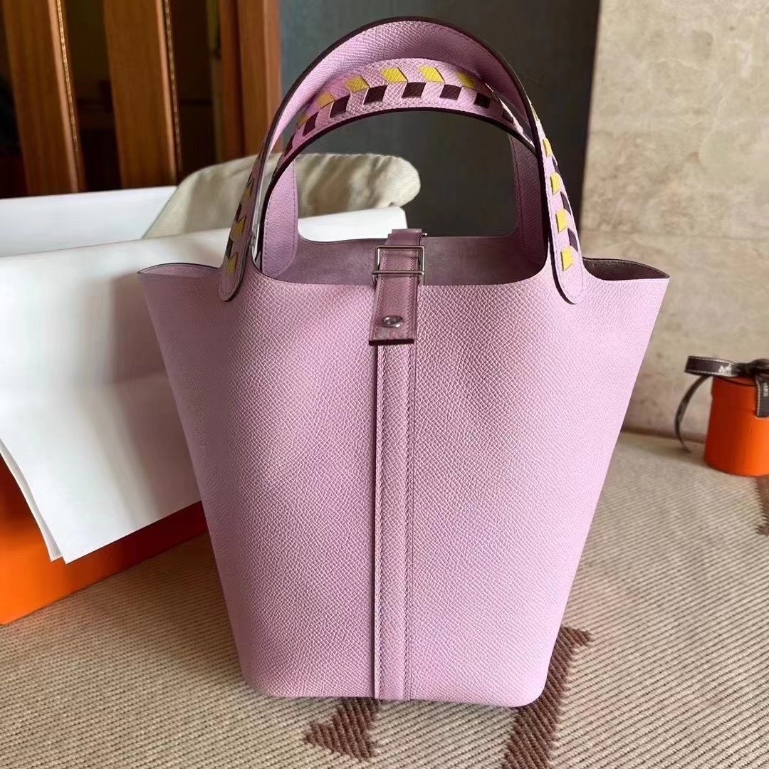 HM Picotin Epsom X9 锦葵紫 Mauve Sylvestre