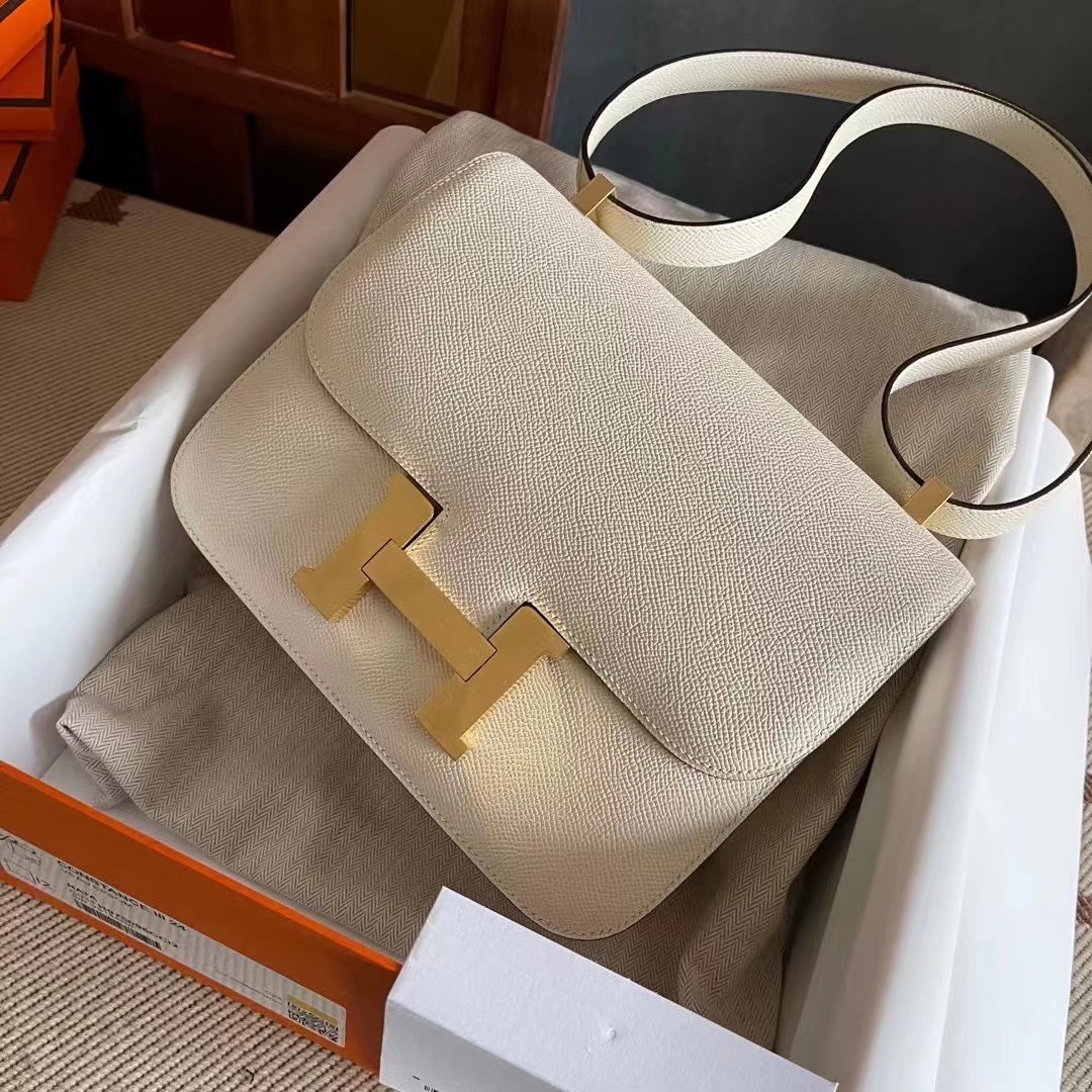 constance  24 epsom  I2奶油白  金