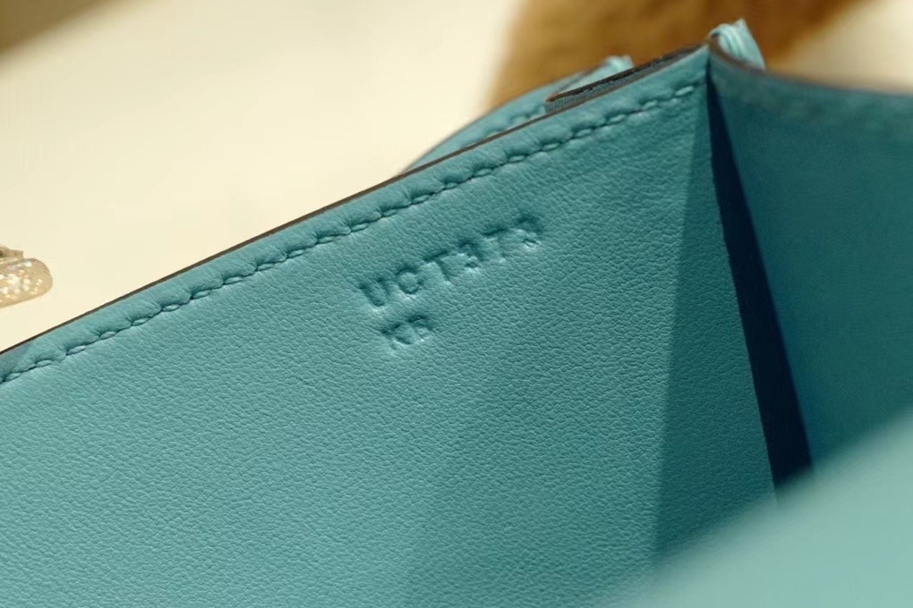 VIP一级品 constance 19cm EP皮 马卡龙色/珐琅扣 手工缝制 臻品鉴赏