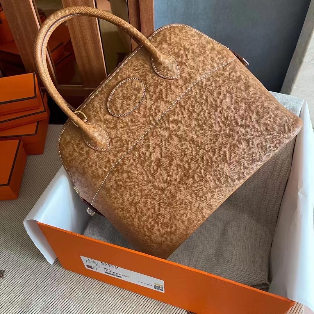 Kuwait Bahrain HM Bolide 31 Epsom Leather 37 Gold