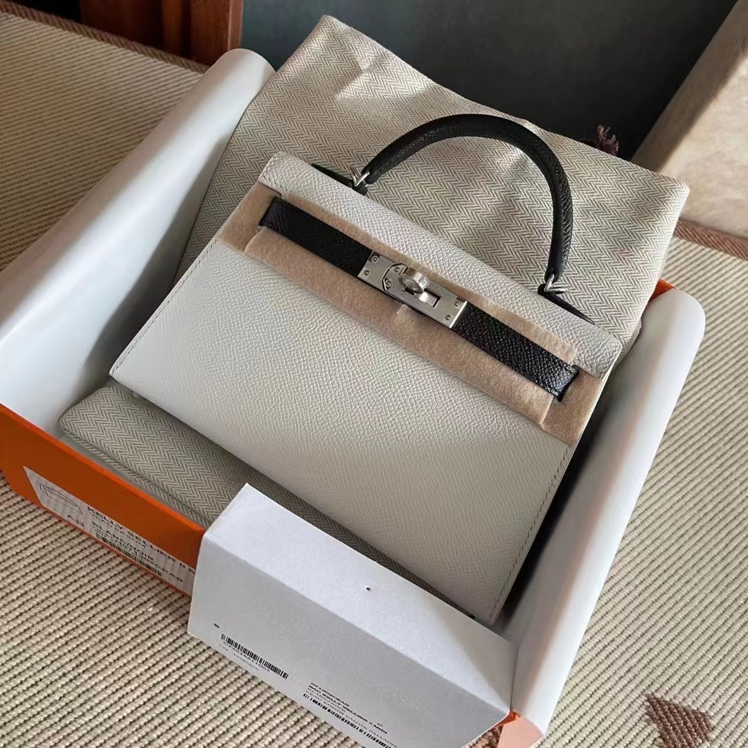 KL mini 二代 epsom 01纯白拼 blanc 89黑 noir 银