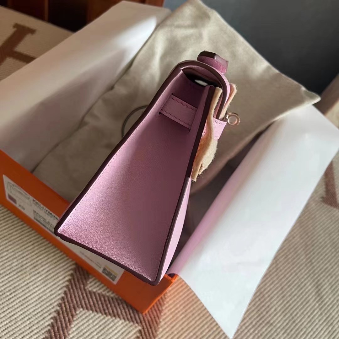 KL pochette swift X9 MauvsSyleestre 锦葵紫 玫瑰金