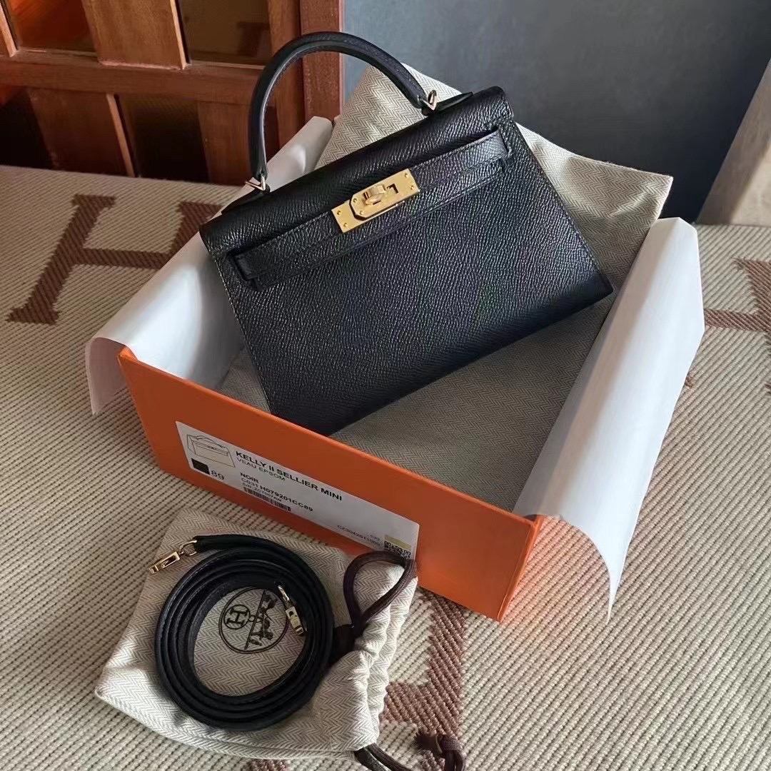 Dubai Expo HM New KL Mini Epsom 89 Noir Color