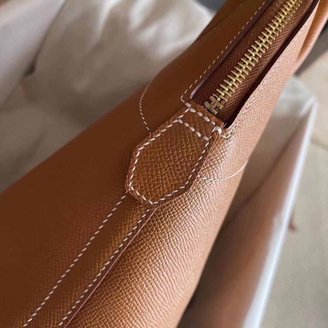 Kuwait Bahrain HM Bolide 31 Epsom Leather 37 Gold