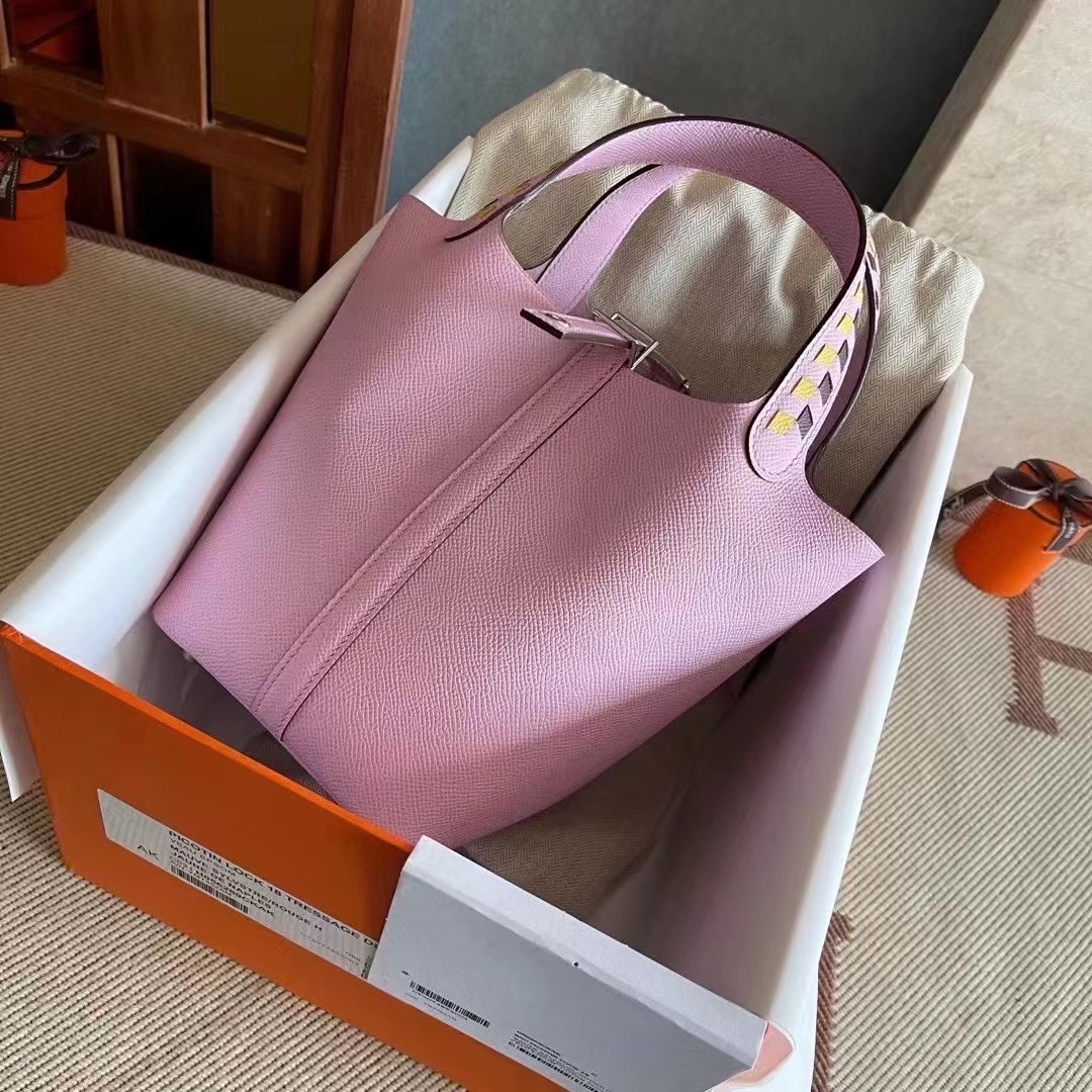 HM Picotin Epsom X9 锦葵紫 Mauve Sylvestre
