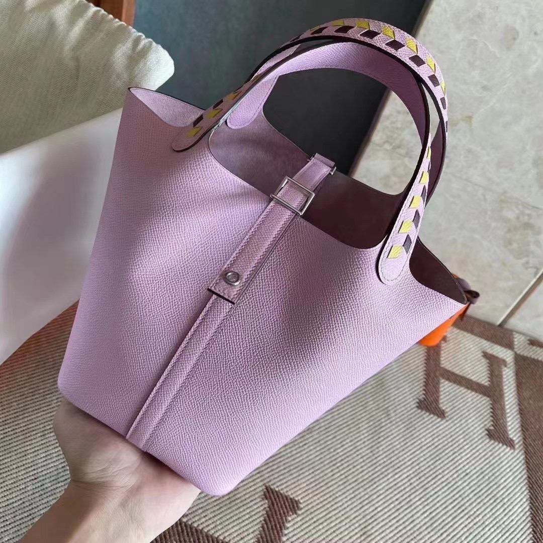 HM Picotin Epsom X9 锦葵紫 Mauve Sylvestre