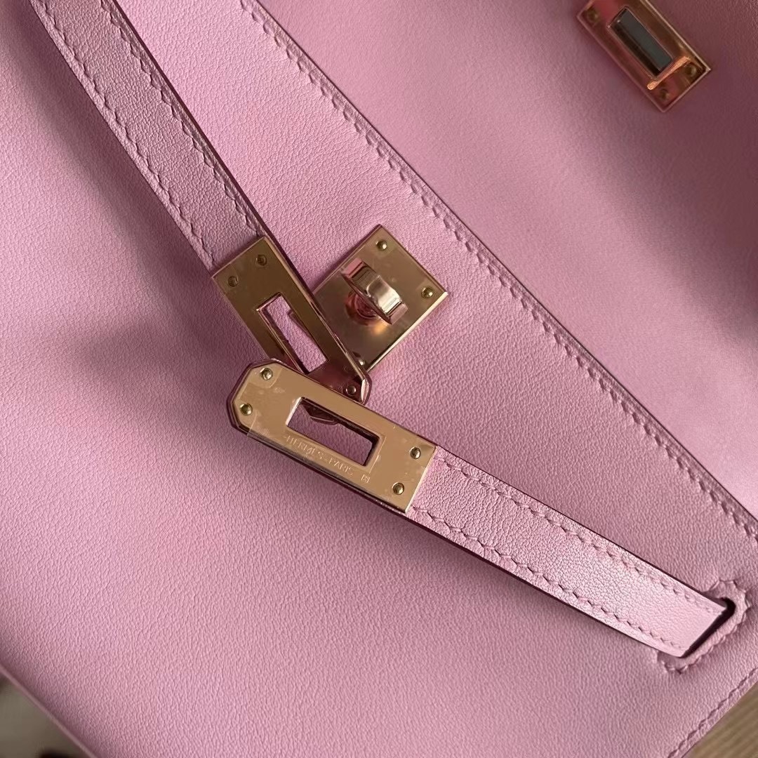 KL pochette swift X9 MauvsSyleestre 锦葵紫 玫瑰金