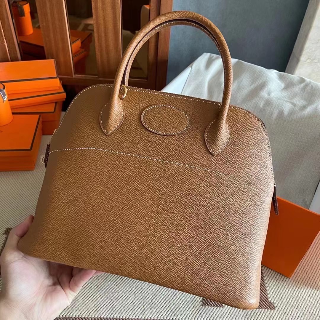 Kuwait Bahrain HM Bolide 31 Epsom Leather 37 Gold