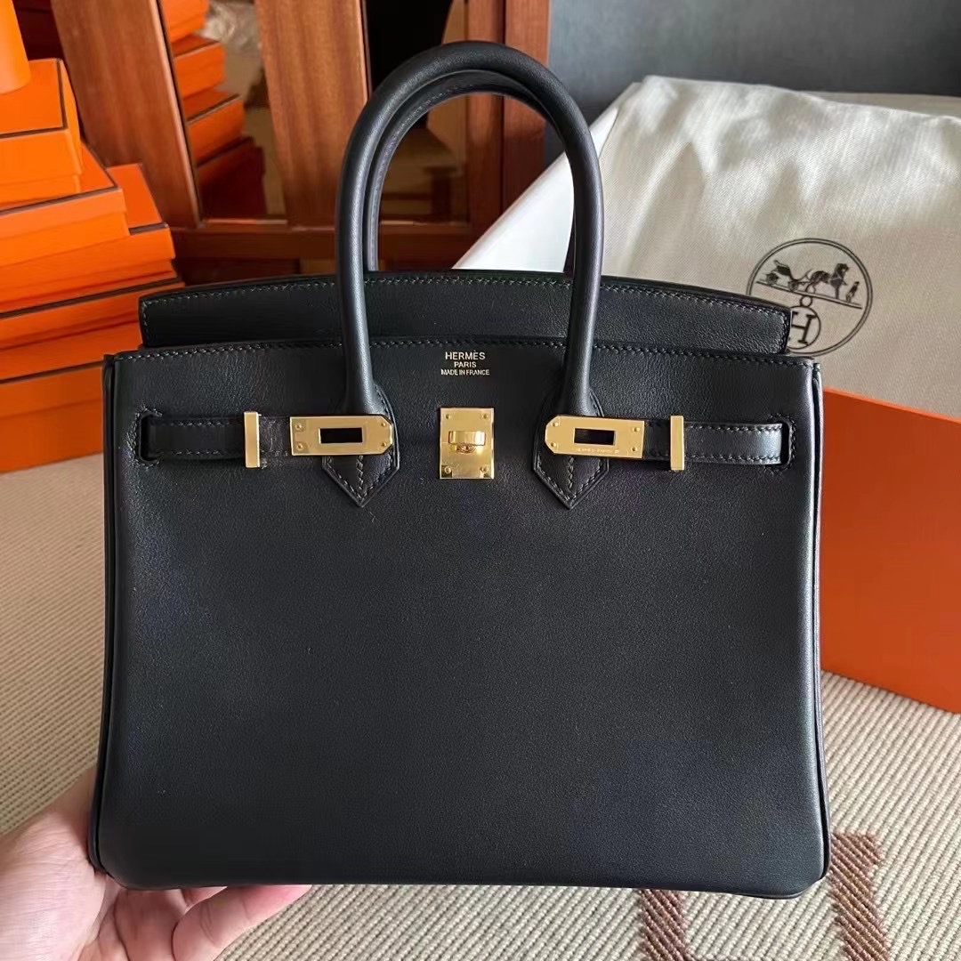 Hong Kong HM BK 25cm Swift 89 Noir GHW