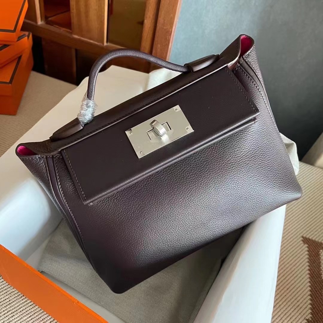KL 2424 mini  evercolor 0G马鞍红内拼粉 银