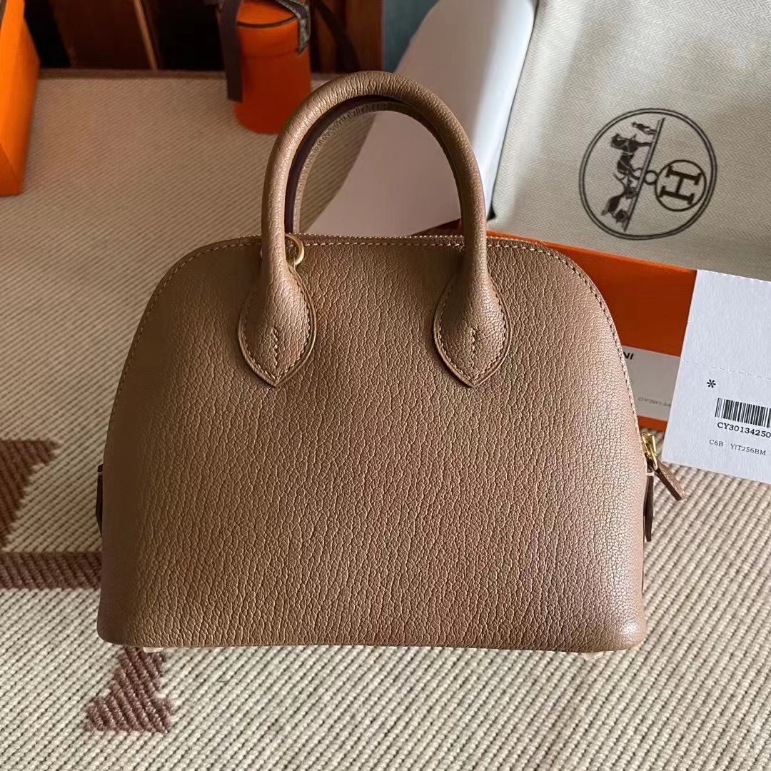 bolide mini 山羊皮  2J雀木色  金