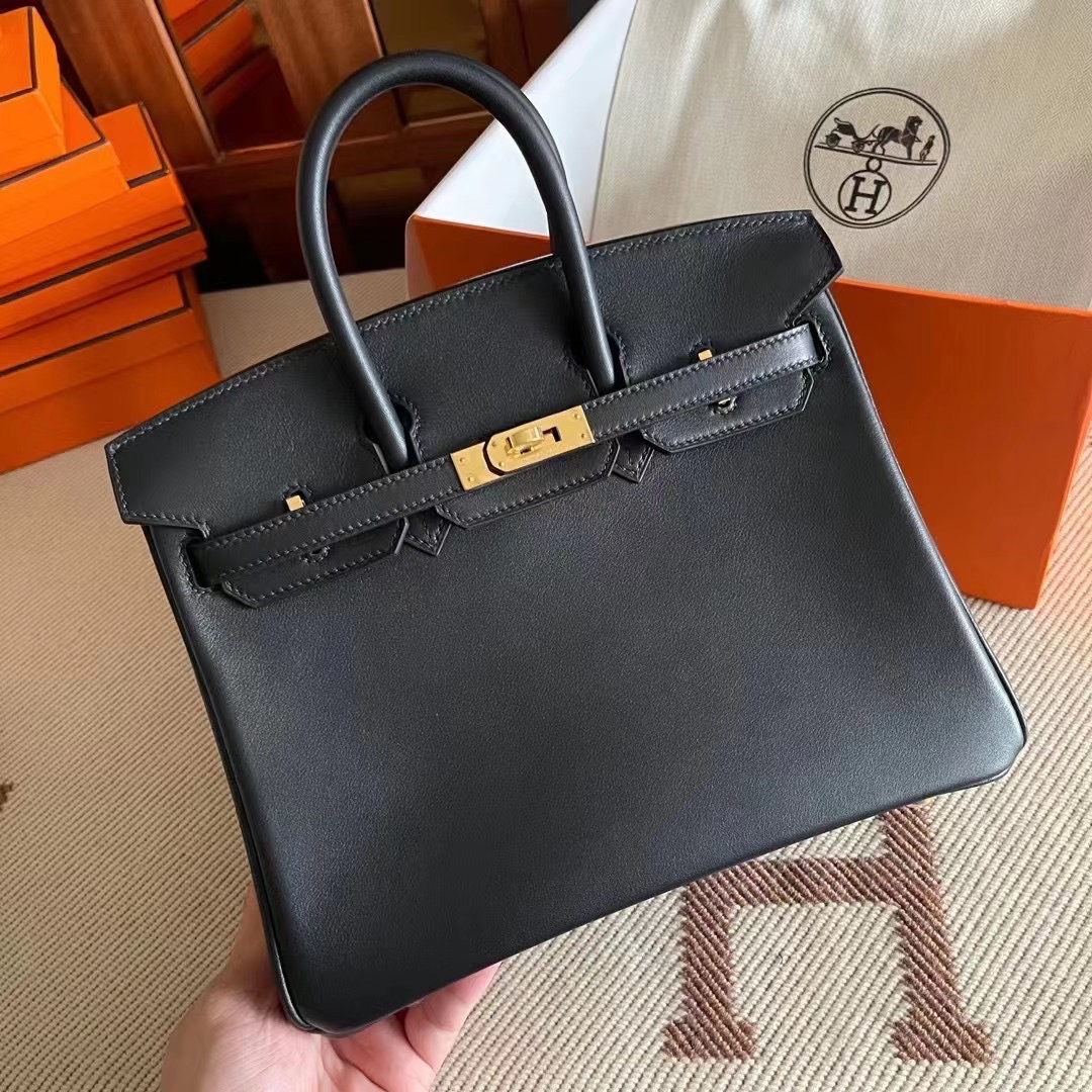 Hong Kong HM BK 25cm Swift 89 Noir GHW