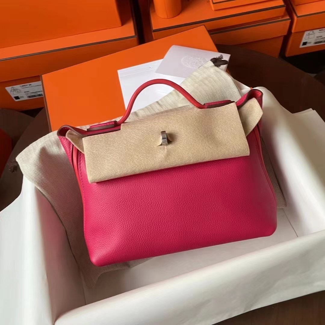 KL 24/24-21cm Evercolor 墨西哥粉拼心红色 银扣