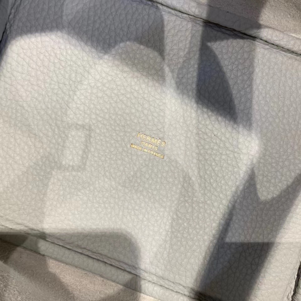 VIP一级品： picotin 18cm  TC 08 Blue pale 圣杯蓝/金扣 代购级品质