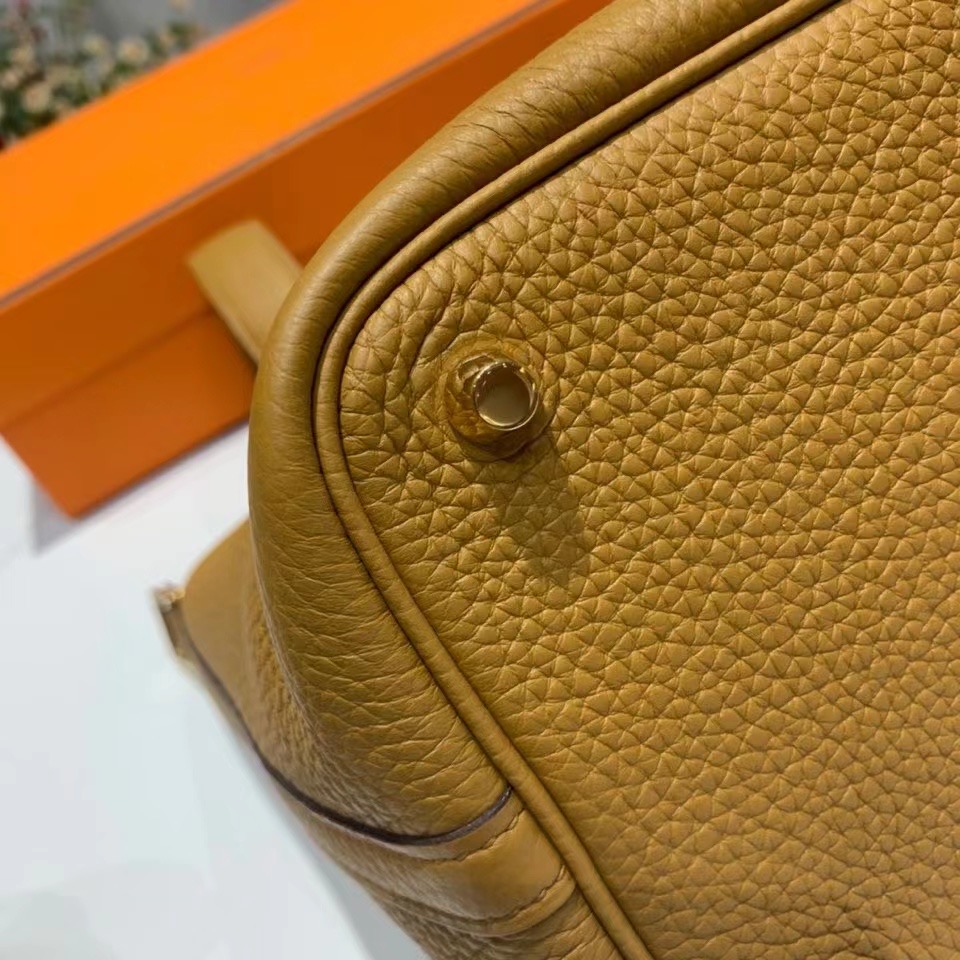 VIP一级品： picotin 18cm  TC 2S Sesame 芝麻色/金扣 代购级品质