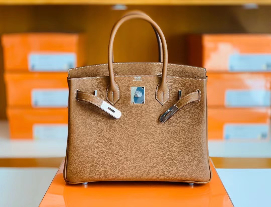 HM BK 25cm togo leather – 37 gold
