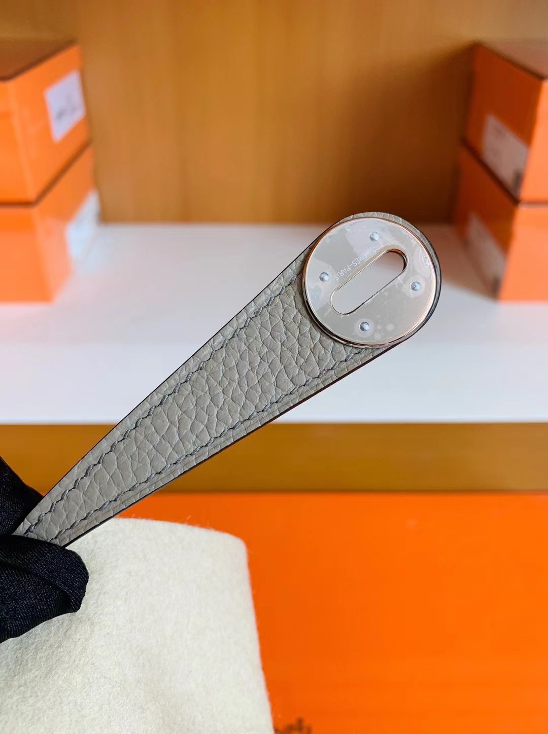 mini LD 26cm m8沥青灰 新斑鸠灰gris asphalte TC 银扣出现货
