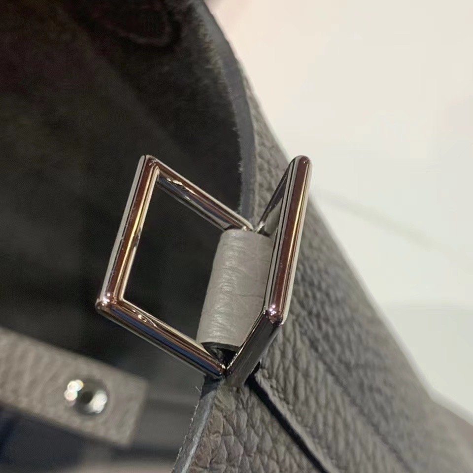 VIP一级品： picotin 18cm  TC 8f etain 锡器灰/银扣 代购级品质