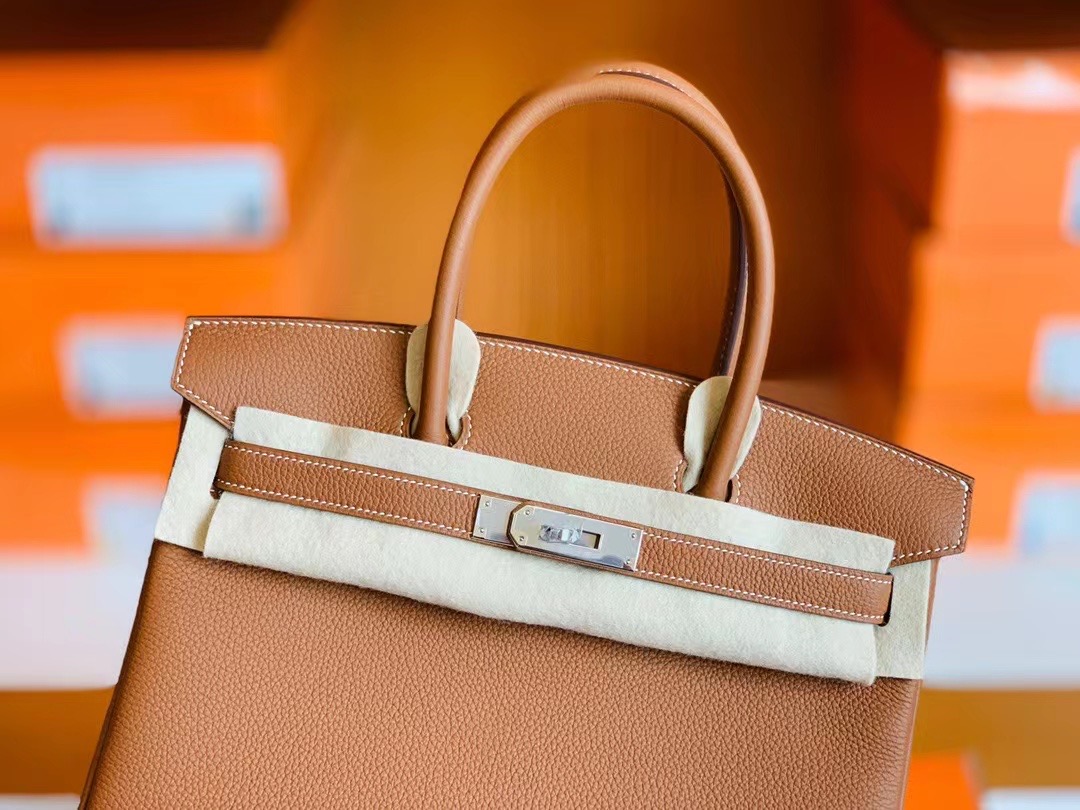 HM BK 25cm togo leather – 37 gold