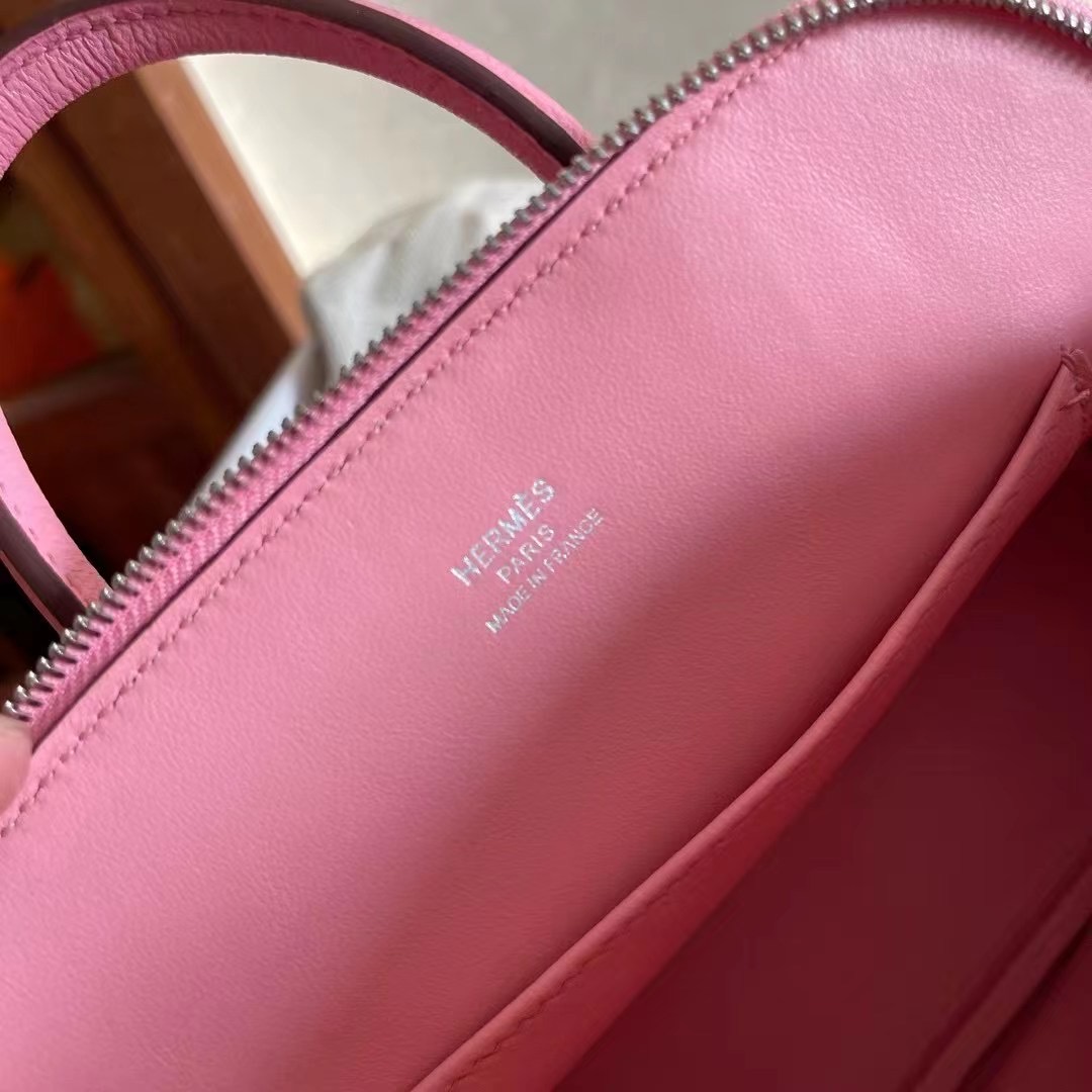 bolide mini 山羊皮 3Q粉 rose sakura银扣