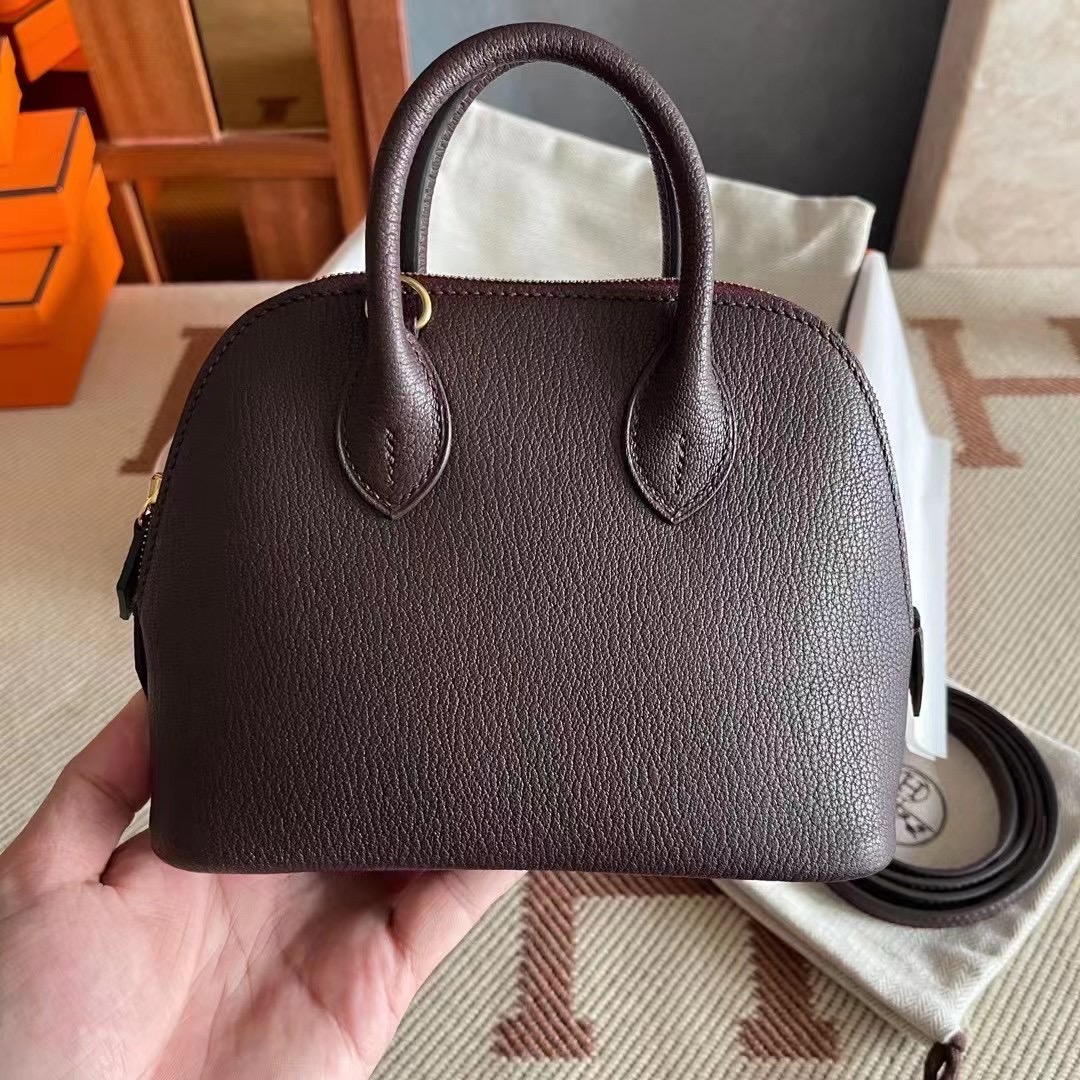 bolide mini  山羊皮 0G马鞍红 金
