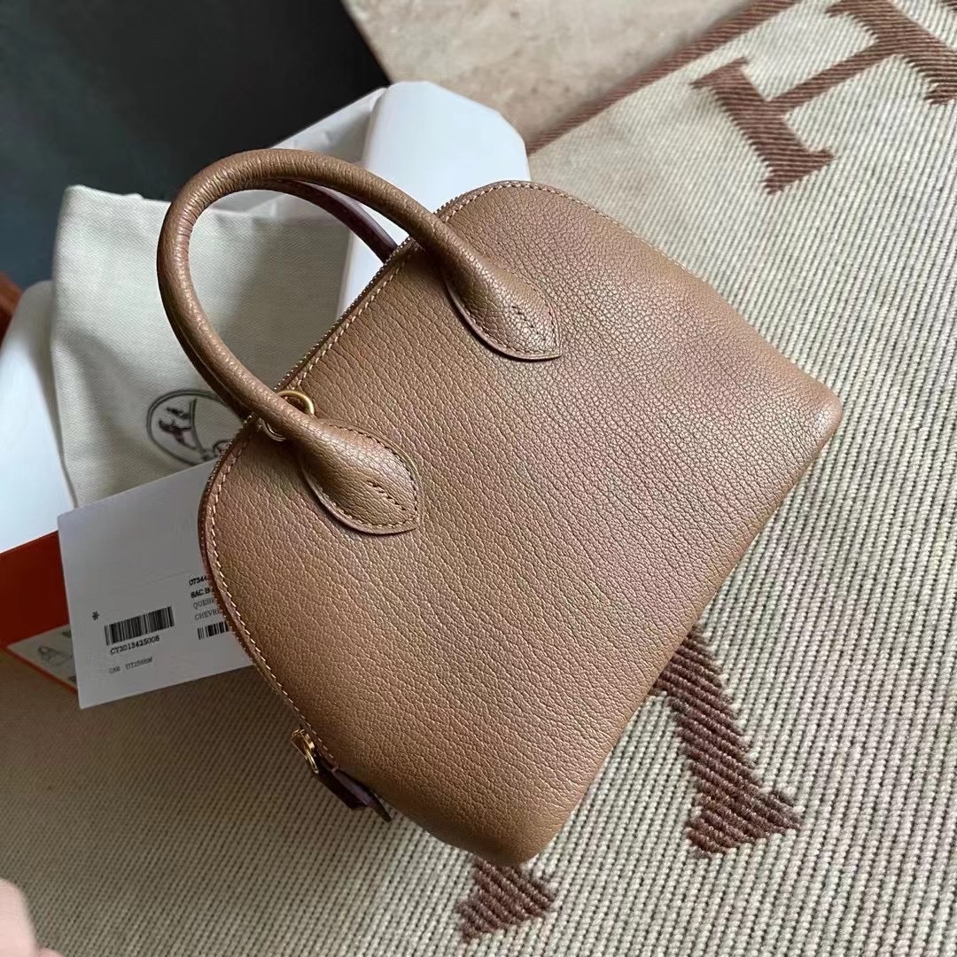 bolide mini 山羊皮  2J雀木色  金