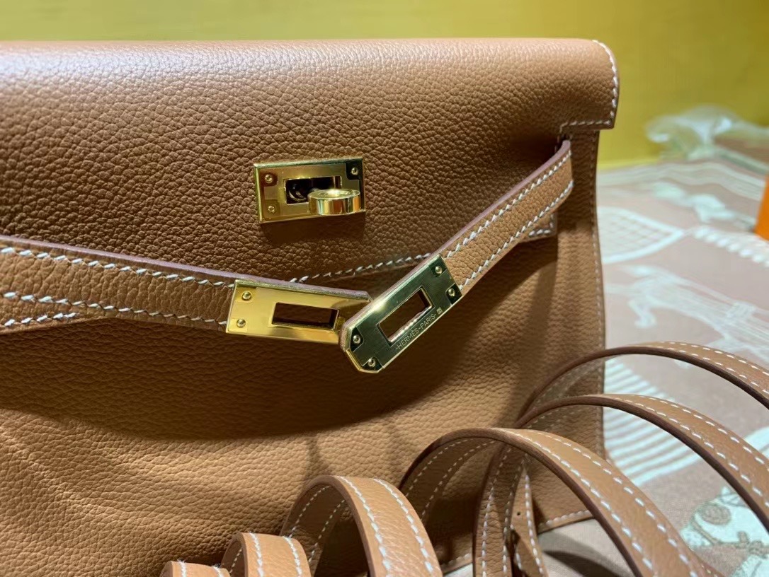 VIP一级品： kl danse 跳舞包 22cm  37gold金棕 eve皮 金扣 100%与正品完全零区别，代购级的新款。