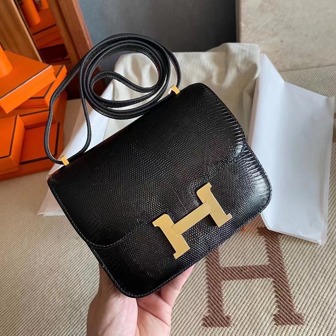 constance  19 lizard 蜥蜴皮  89 noir 黑金