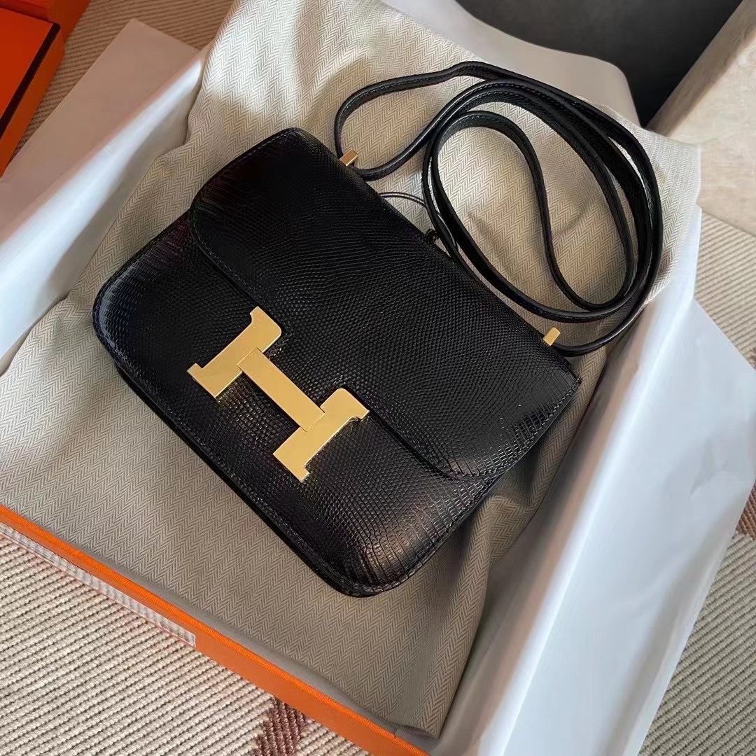 constance  19 lizard 蜥蜴皮  89 noir 黑金