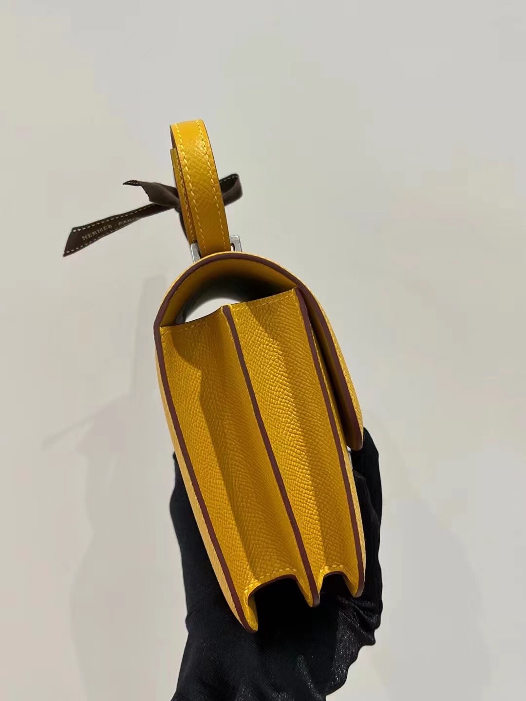 Taiwan Hermès Constance 18 Epsom 9D Jaune Ambe
