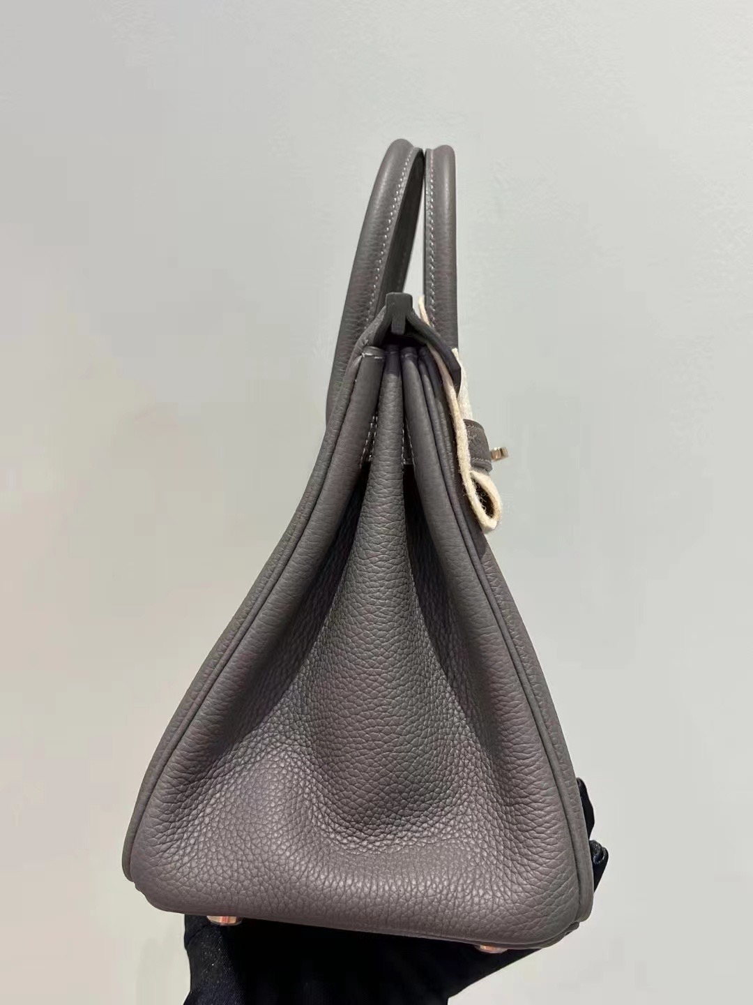 Dubai HM BK 25cm Togo Gris Elephant Rose Gold