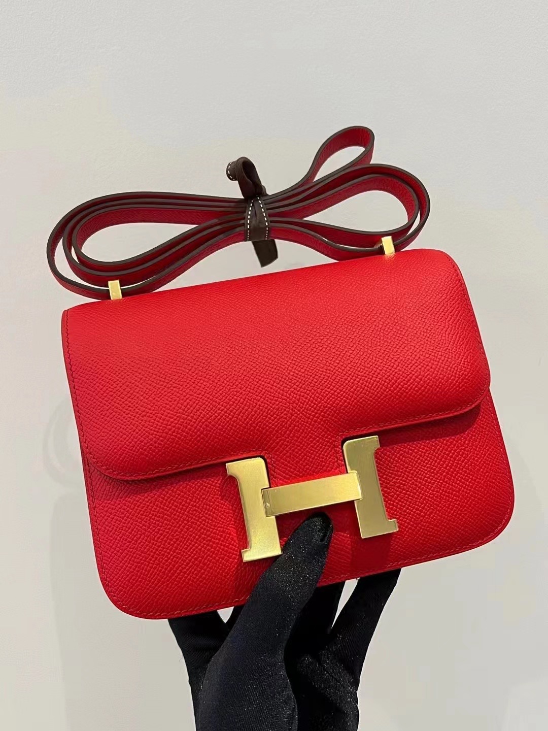 Saudi Arabia Hermès Constance 24 Epsom S3 Rose de coeur Ghw