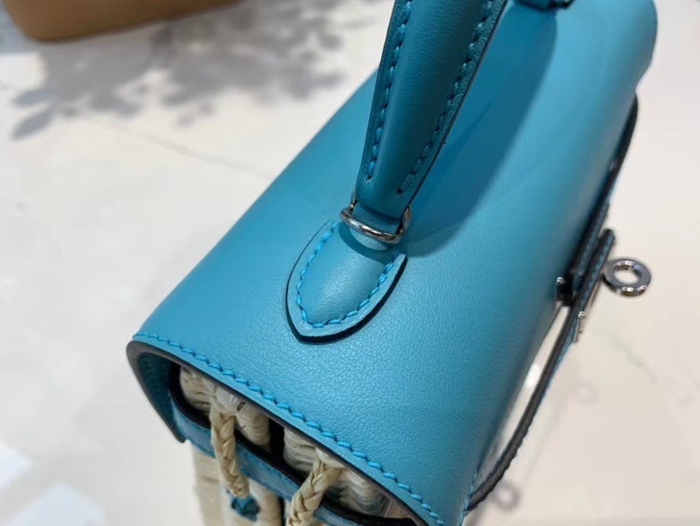 VIP一级品 hm minikl picnic野餐包   P3 北方蓝（swift皮） mini2代的经典著作