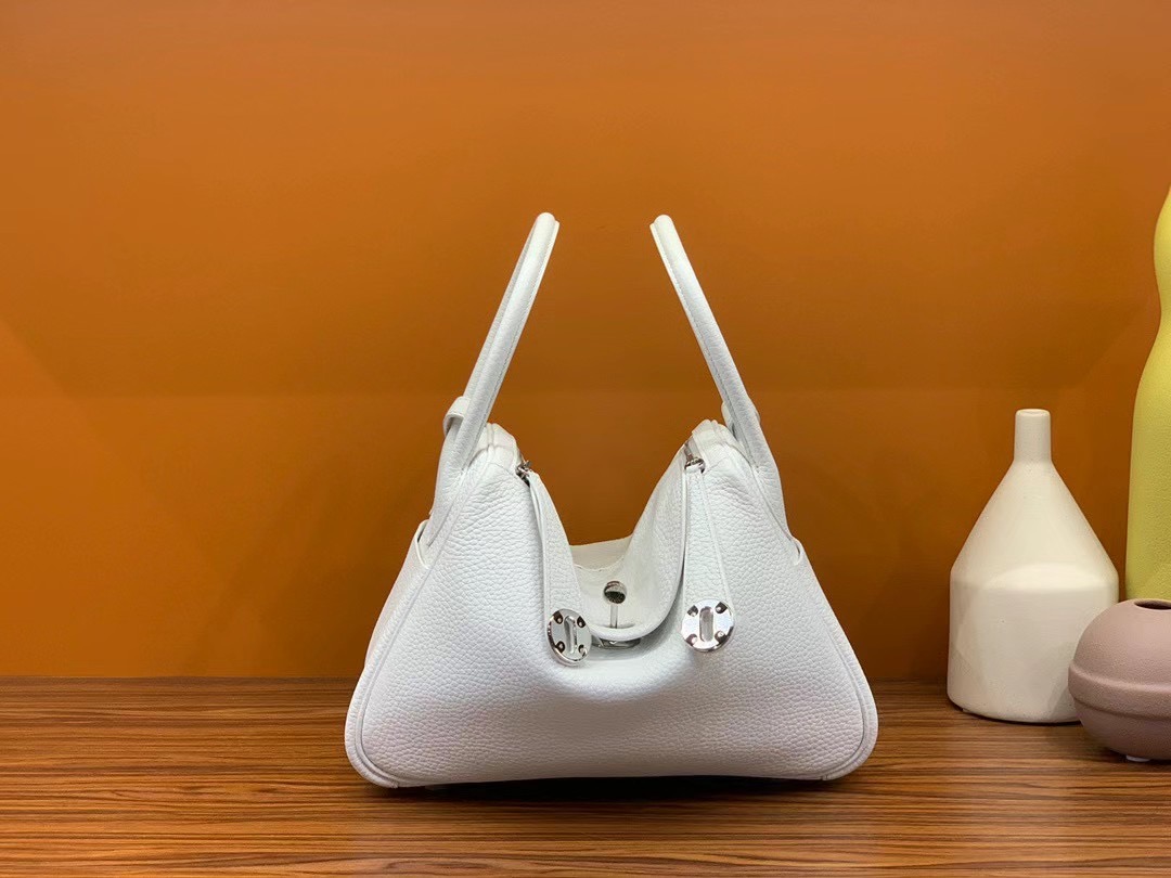 VIP一级品 ld26cm swift  01纯白/银扣 手工缝制 臻品鉴赏