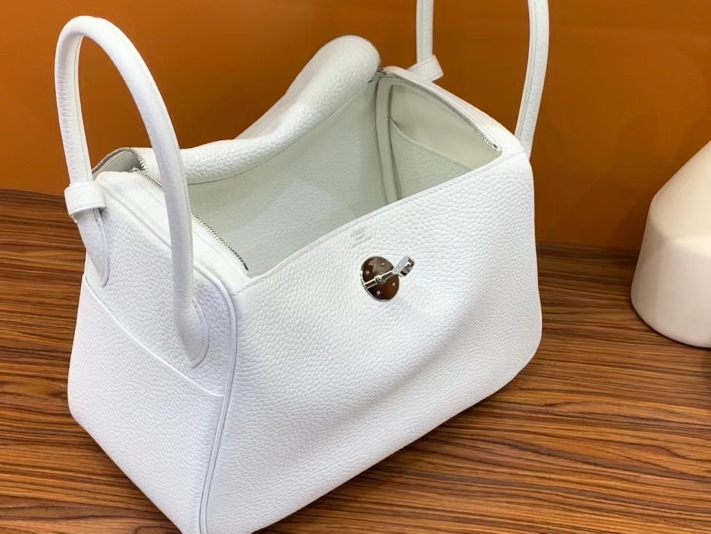 VIP一级品 ld26cm swift  01纯白/银扣 手工缝制 臻品鉴赏