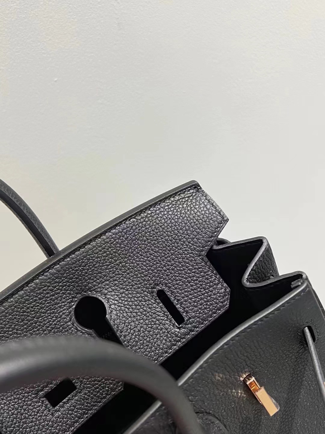HM BK 25cm Togo 89 Noir GHW