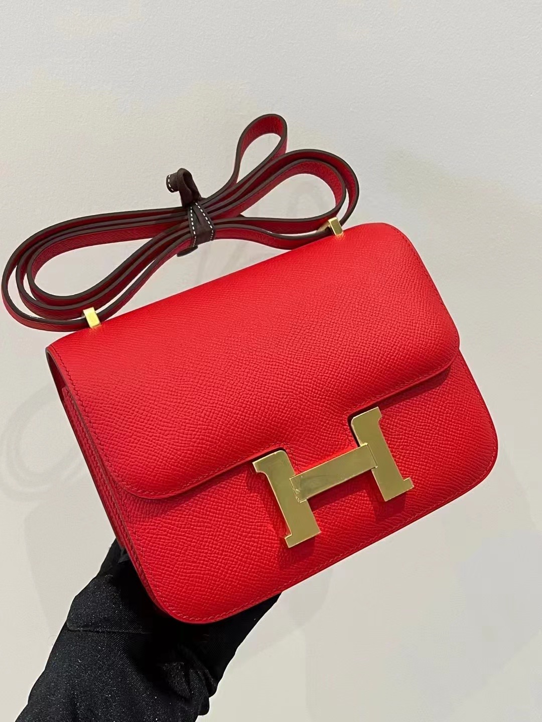 Saudi Arabia Hermès Constance 24 Epsom S3 Rose de coeur Ghw