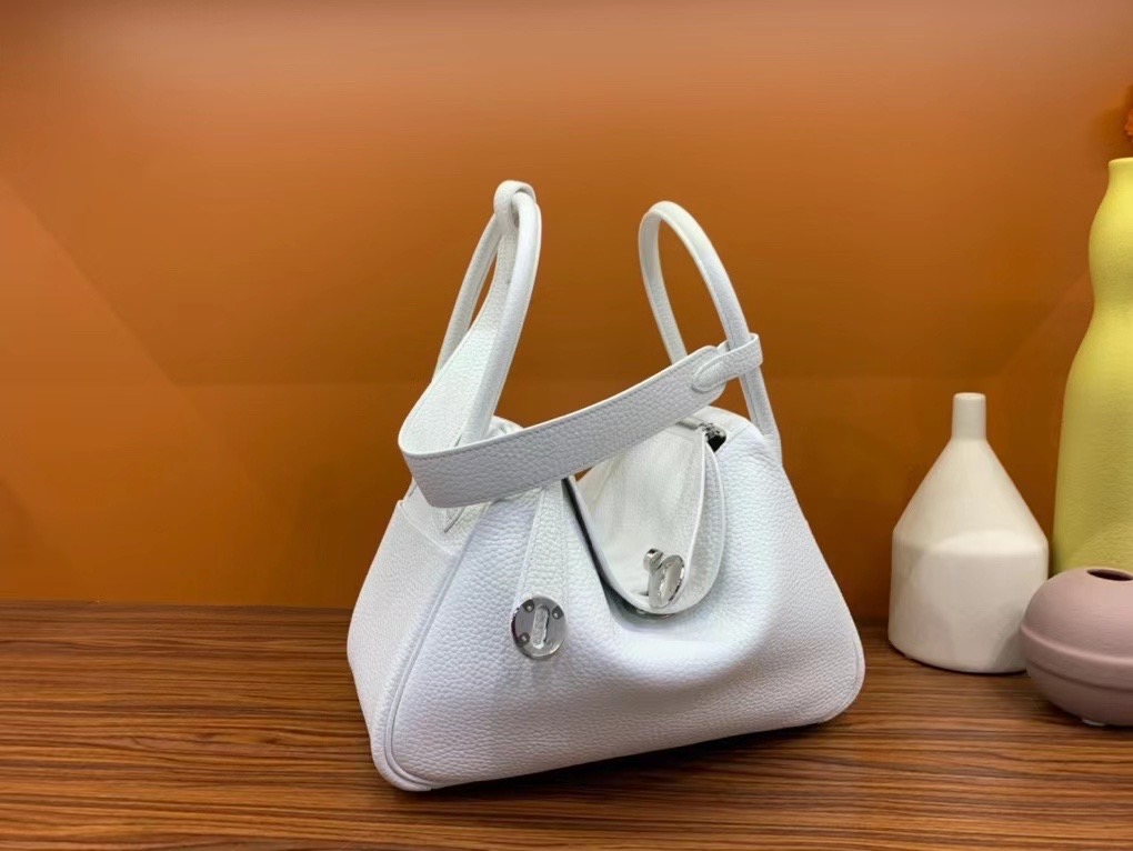 VIP一级品 ld26cm swift  01纯白/银扣 手工缝制 臻品鉴赏