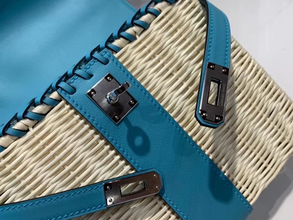 VIP一级品 hm minikl picnic野餐包   P3 北方蓝（swift皮） mini2代的经典著作