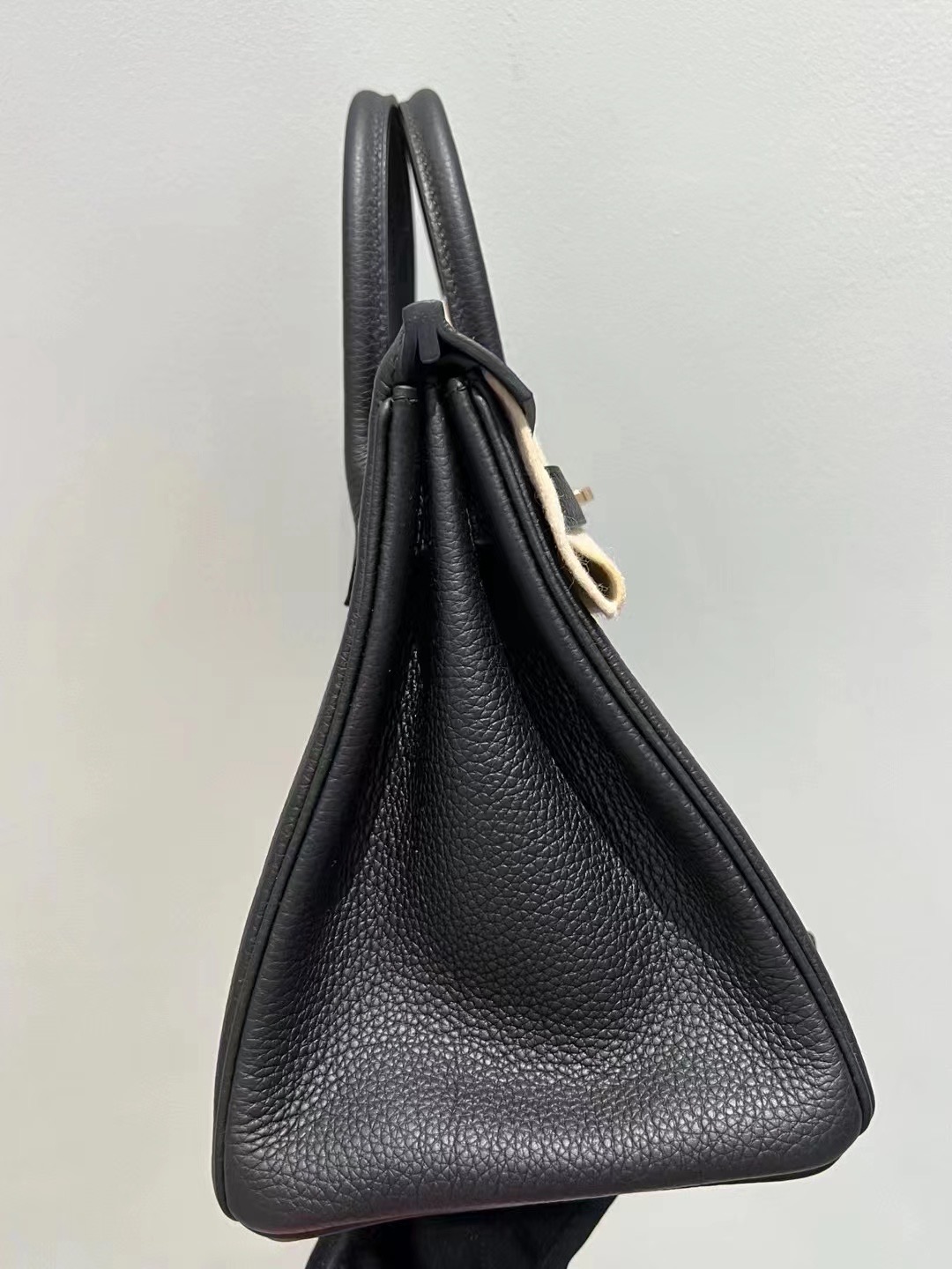 HM BK 25cm Togo 89 Noir GHW