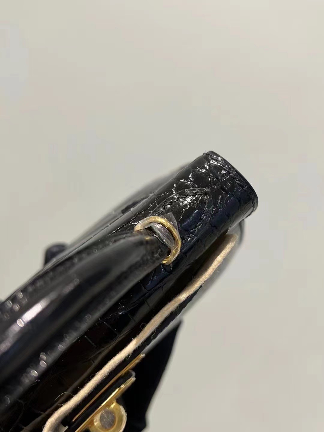 HM KL Mini II 2代 89 Noir Alligator Crocodile