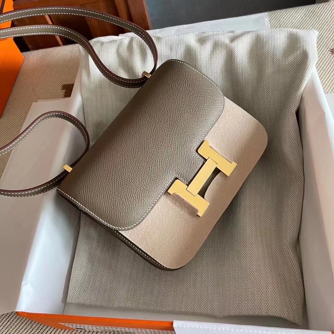 constance 19 epsom 18 etoupe 大象灰 金扣