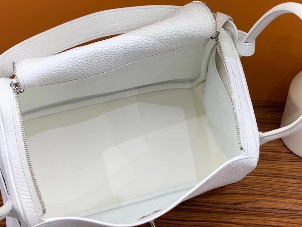 VIP一级品 ld26cm swift  01纯白/银扣 手工缝制 臻品鉴赏