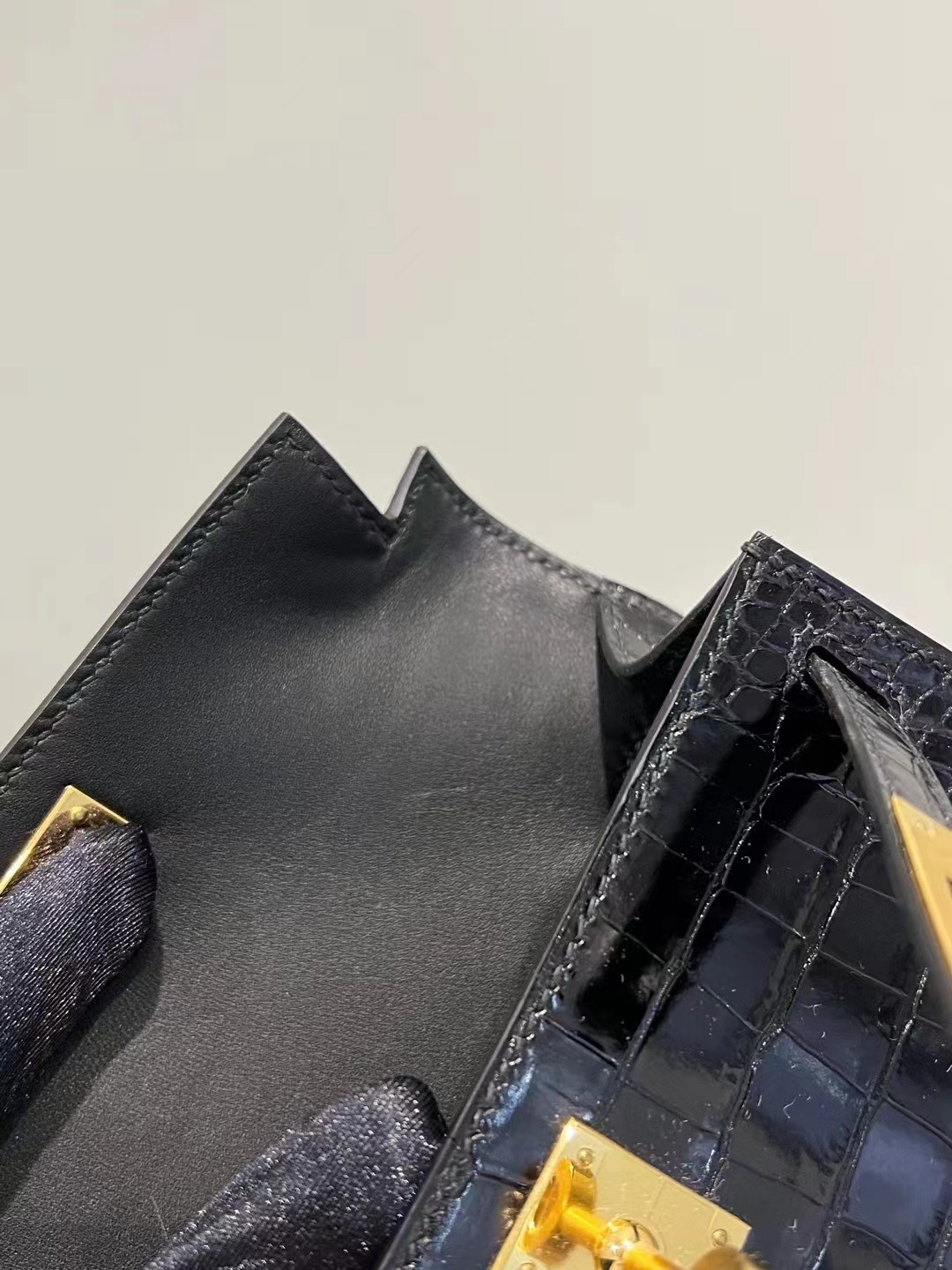 HM KL Mini II 2代 89 Noir Alligator Crocodile