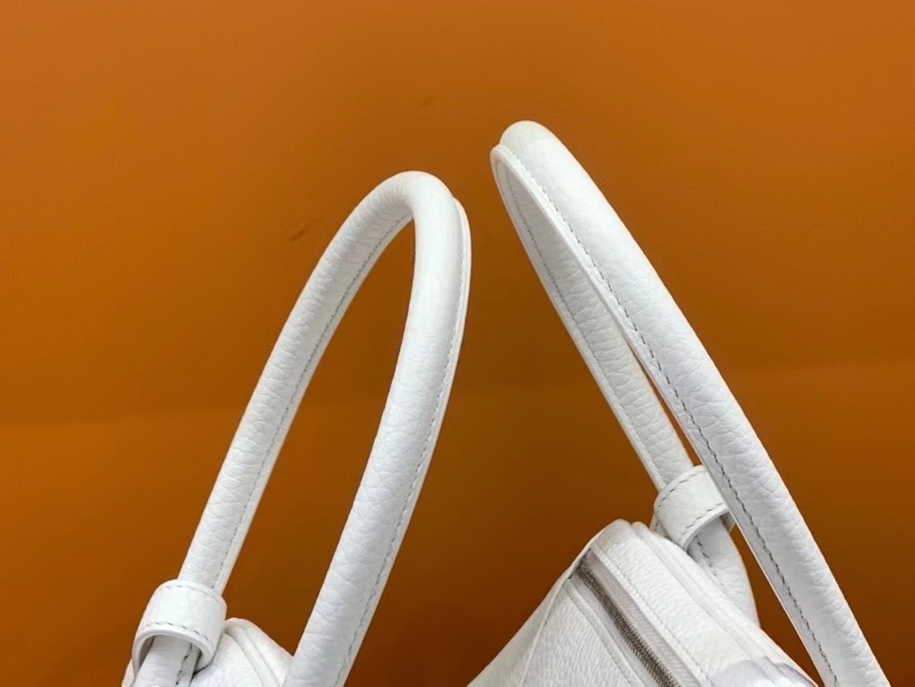 VIP一级品 ld26cm swift  01纯白/银扣 手工缝制 臻品鉴赏
