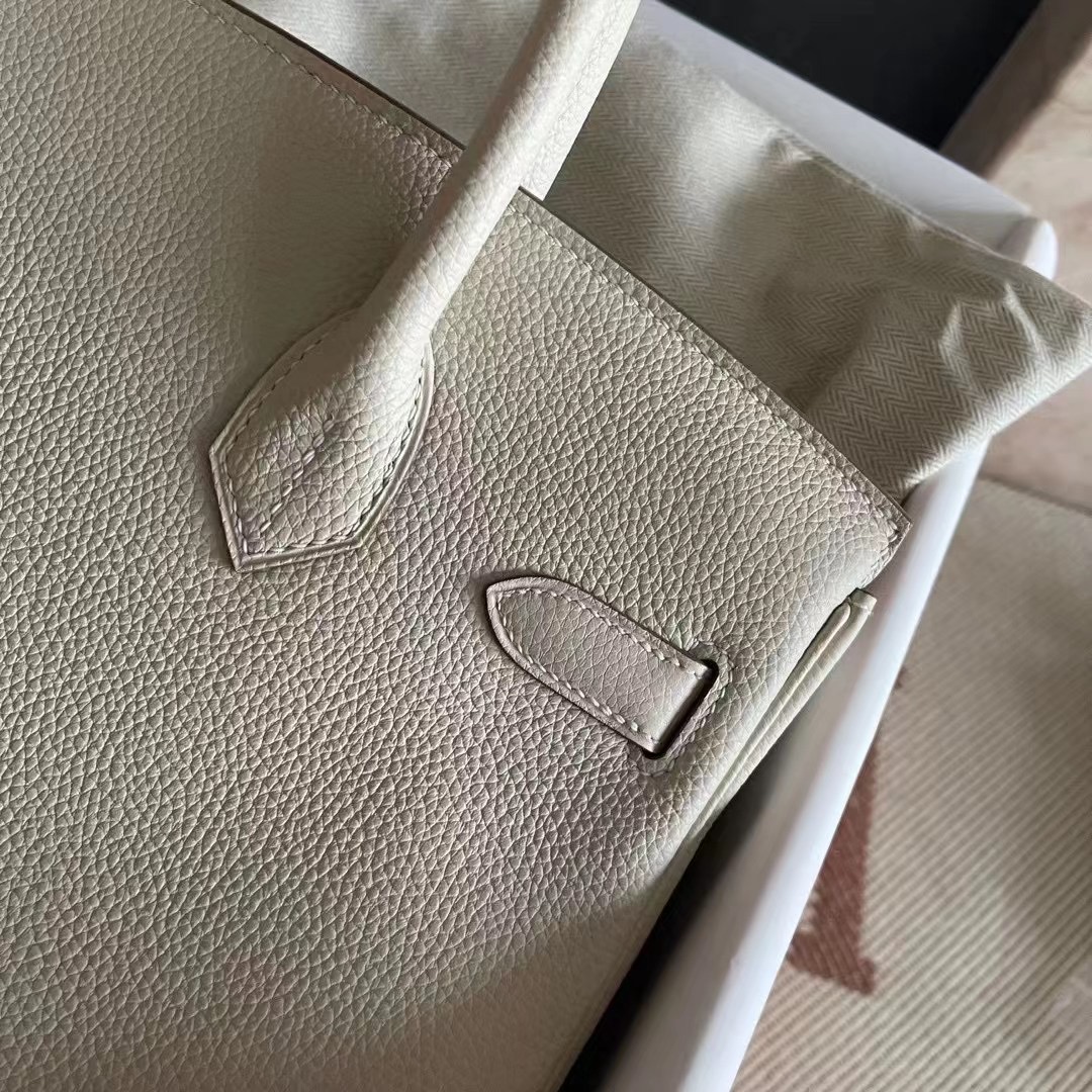 BK 30 togo 10 craie 奶昔白  rose gold hw 玫瑰金