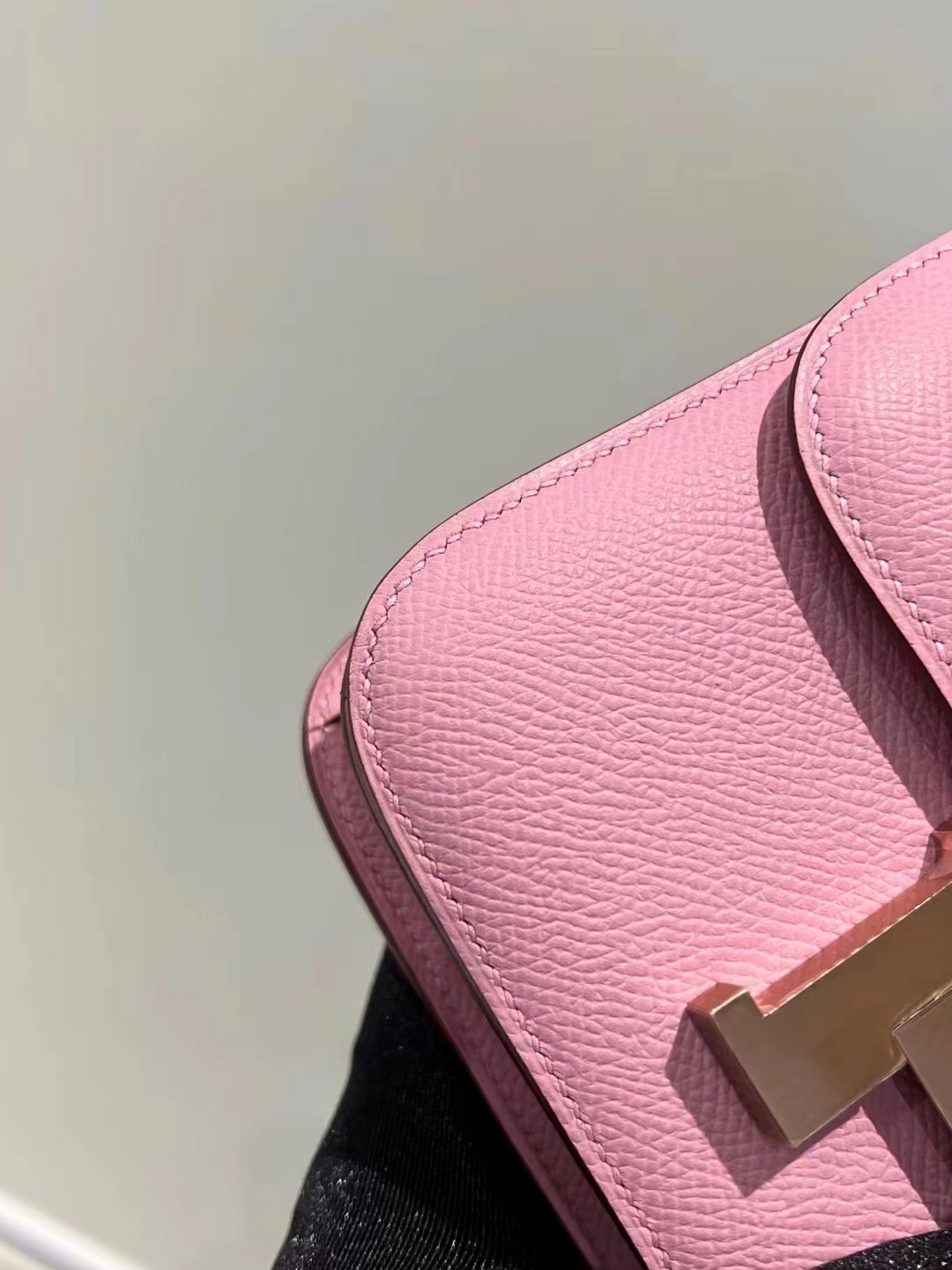 Vancouver Canada Hermès Constance 18 GHW Epsom X9 mauve sylvestre