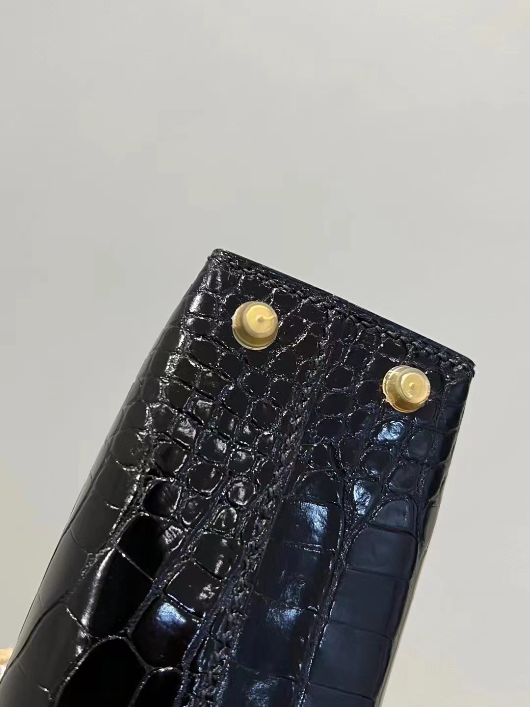HM KL Mini II 2代 89 Noir Alligator Crocodile