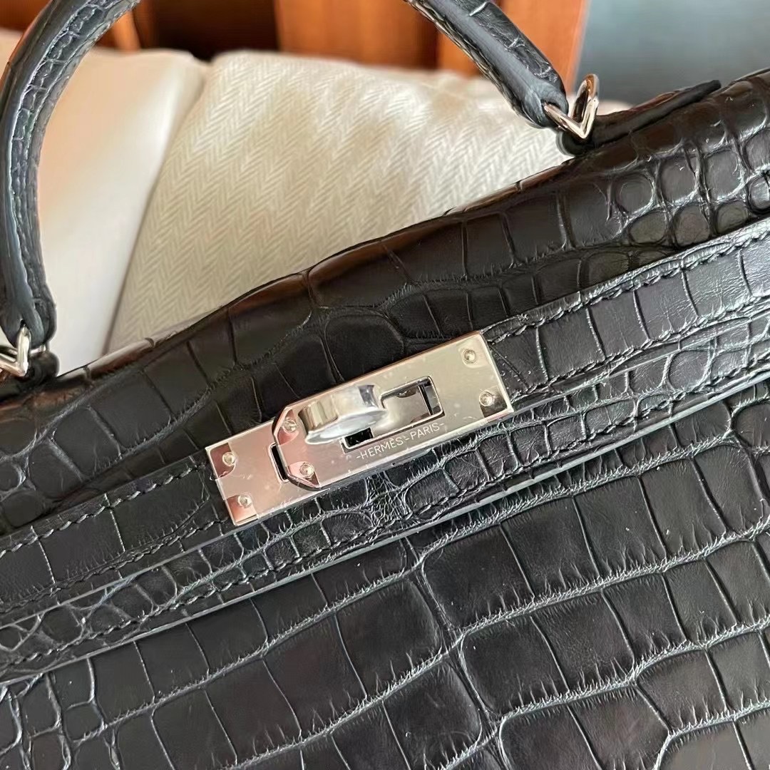 HM KL mini 2 Crocodile Alligator 89 Noir