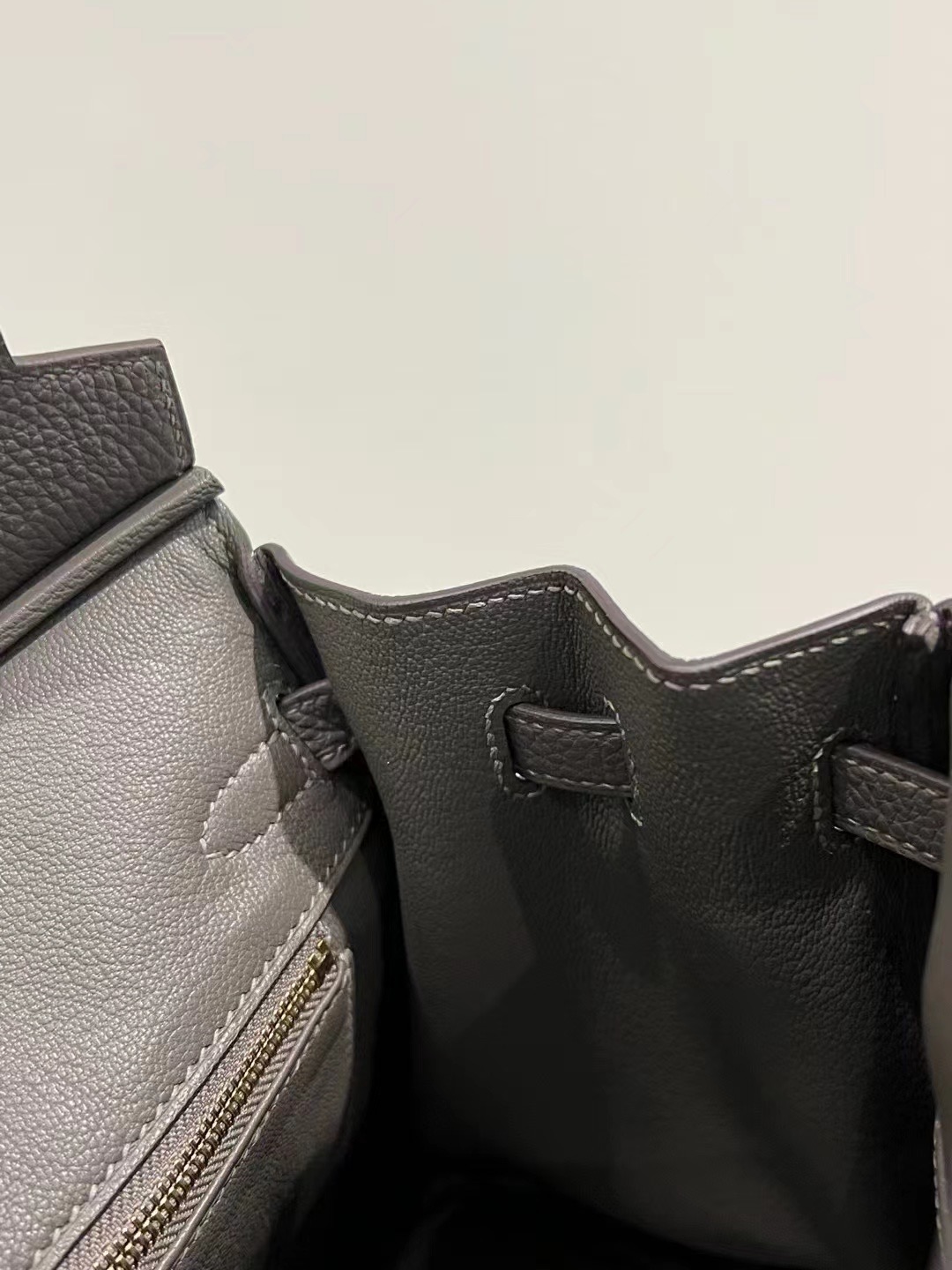 Dubai HM BK 25cm Togo Gris Elephant Rose Gold